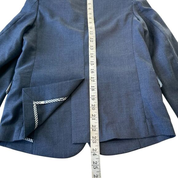 Appaman Fine Tailoring Boy's Two Button Blue Preppy Sports Coat Blazer,  10 - Picture 5 of 7